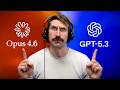 SAME DAY Opus 4 6 AND Chat GPT 5 3
