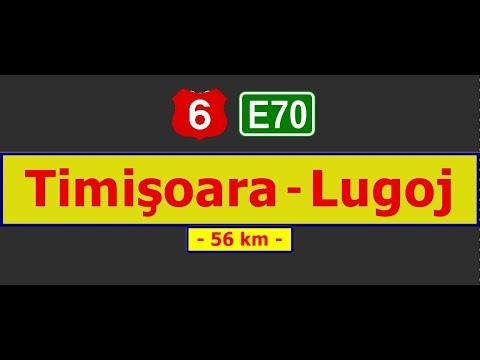 DN 6 (E-70): Timişoara - Lugoj (June 9, 2017)
