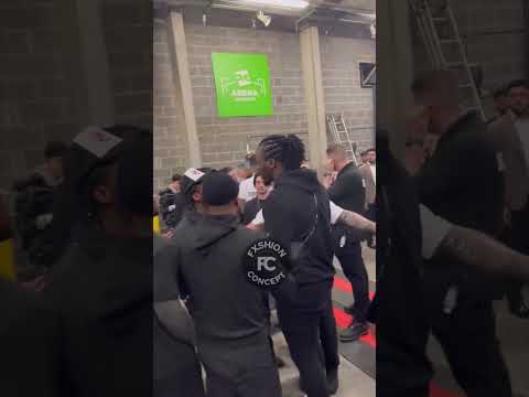 Bugzy Malone Kicking Off With Someone Backstage After The KSI Fight | Audio Saviours