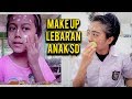 MAKE UP DAN HIJAB LEBARAN VERSI ANAK SD