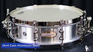 Video thumbnail for Pearl Philharmonic 14"x4" Aluminum Concert Snare Drum - PHA1440/N by Steve Weiss Music
