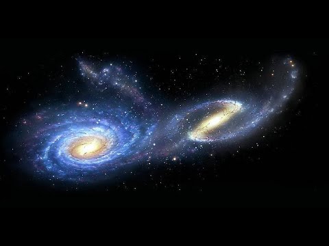 When Two Galaxies Collide at very high Speed - Universe Sandbox 2