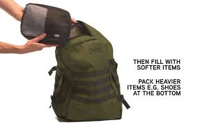 CabinZero - tipy na balení