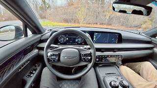 2026 Genesis G90 3.5T E-Supercharged MHEV Prestige Black AWD - POV Review (Two Topher Take)