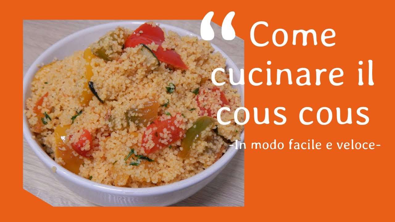 Watch Now Come cuocere il cous cous Come cuocere il cous cous