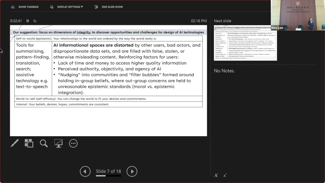 A HCI/UX Framework for Virtuous AI (March 21, 2024)