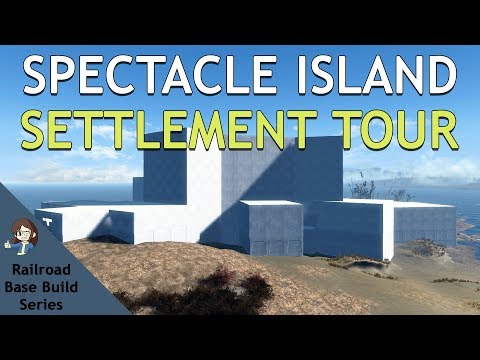 Fallout 4: Spectacle Island | Railroad Institute-Style Settlement Tour