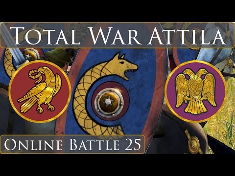 Total War Attila Online Battle 25 WRE vs ERE
