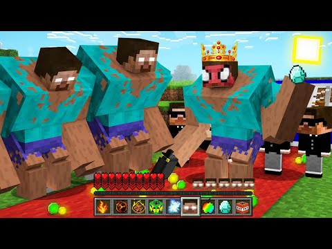 FAKİR MUTANT HEROBRİNE KÖYÜ BAŞKANI OLDU! 👑 - Minecraft