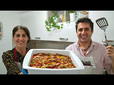 Conchiglioni con ricotta e spinaci al sugo al forno - Ricetta