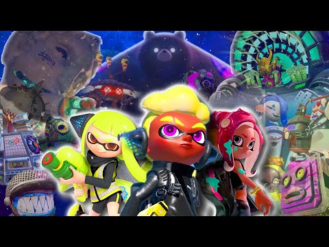 Who is the Hardest Boss Battle in Splatoon! [All Bosses RANKED!]