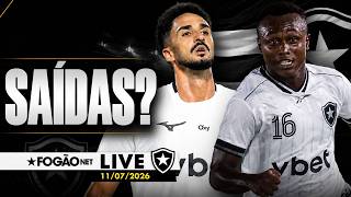 FOGÃONET LIVE: NATHAN FERNANDES DE SAÍDA DO BOTAFOGO | CLUBE ESPANHOL AVANÇA POR CHRIS RAMOS