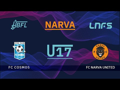 FC Cosmos - FC Narva United. BFL U17 Narva, Estonia