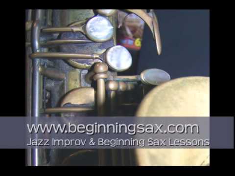 Transcribe This Lick # 15 - ii-V-I - Saxophone Lesson