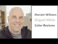 Sherwin Williams Origami White Color Review
