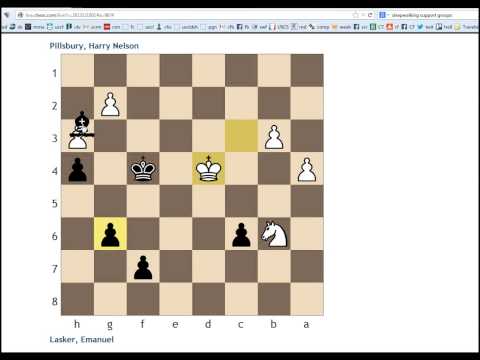Key Moments in Chess History #99: St Petersburg 1895/96 - Pillsbury vs Lasker