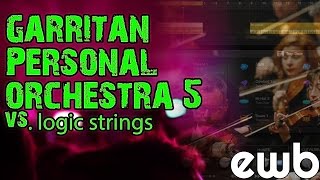 Video thumbnail for Garritan Personal Orchestra 5 vs Logic X Stock strings - Quick Comparison by Soniq Sounds