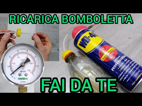 COME RICARICARE UNA BOMBOLETTA SPRAY FAI DA TE #faidate #bricolage #auto #tendenza
