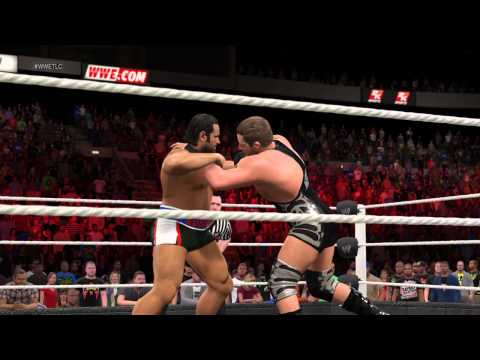 WWE 2K15 tlc rusev vs.  Swagger Ps4
