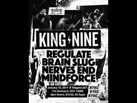 Brain Slug - Live @ the Niagara in N.Y.C. 1/15/17