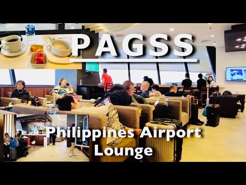 Lounge Premium do Aeroporto de Manila | PAGSS - NAIA Terminal 1 | Tour gastronômico | Avião Spotting
