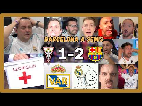 🤣🔥LOS MEJORES LLOROS MADRIDISTAS EN EL ALBACETE 1 BARCELONA 2 (BARCELONA HUMILLA AL MADRID)