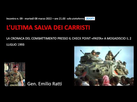 L'ULTIMA SALVA DEI CARRISTI (Mogadiscio 2 luglio 1993)