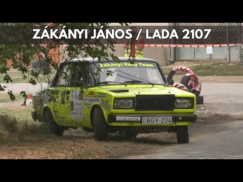 Zákányi János / Lada 2107 / Szederkény 750 Rally Bemutató 2022. - TheLepoldMedia
