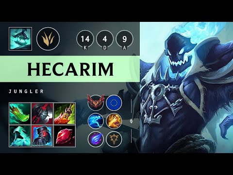Hecarim Jungle vs Rengar - EUW Grandmaster Patch 25.15