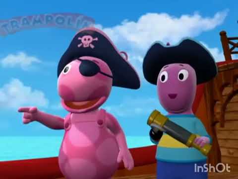 Backyardigans el tesoro del pirata cap. 1 parte 1 trampolin