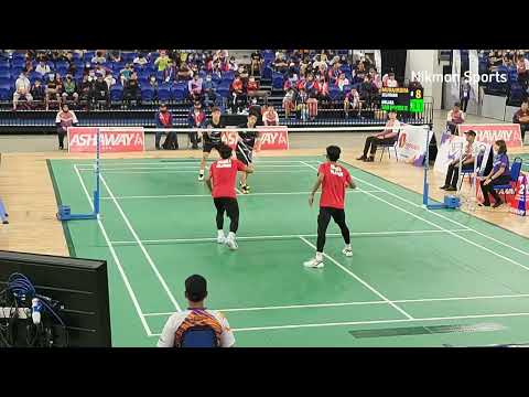 Semi Final Sukma 2022Tee Kai Wun/Tan Kok Xian vs Aidil Adha Azman/Firdaus Azman