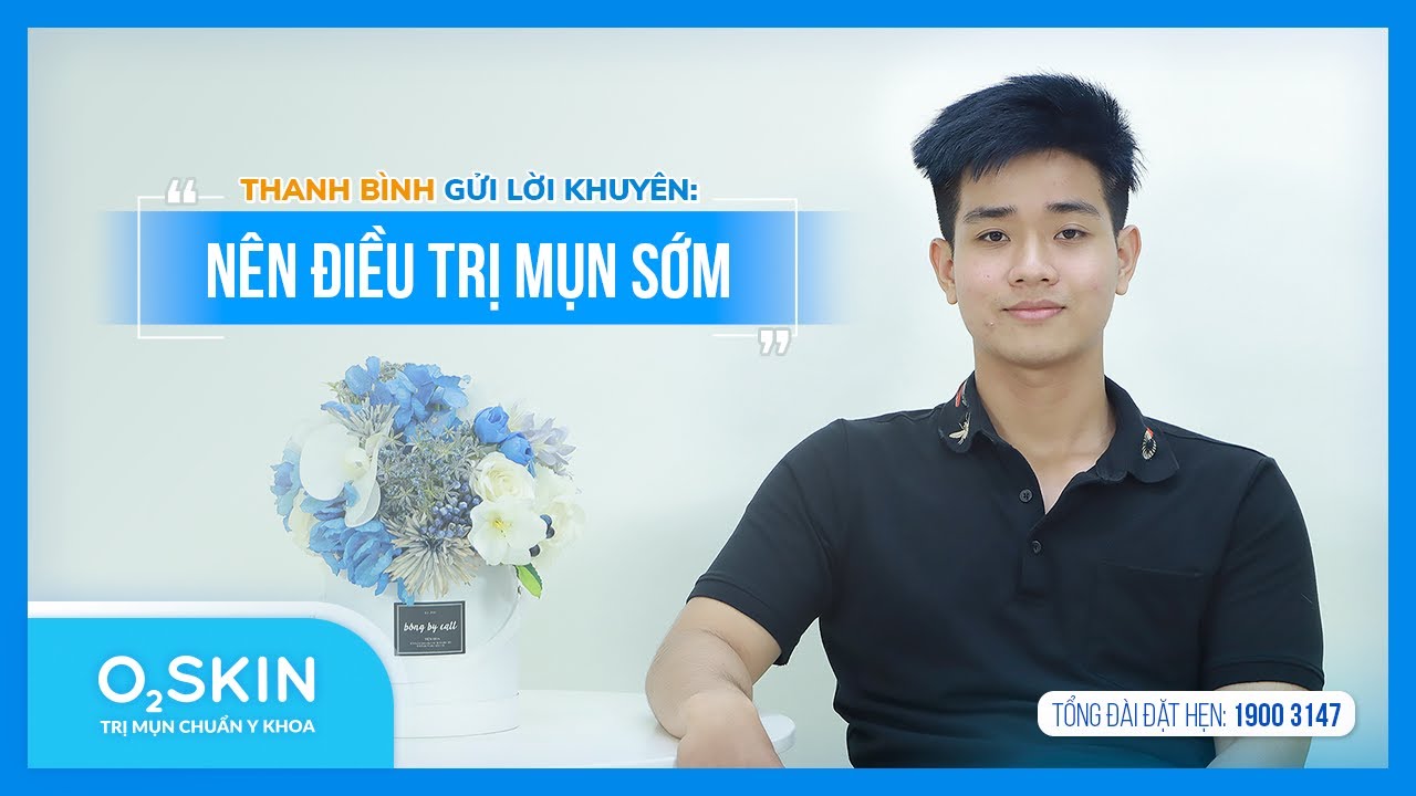 Thanh Bình gửi lời khuyên: Nên điều trị mụn sớm
