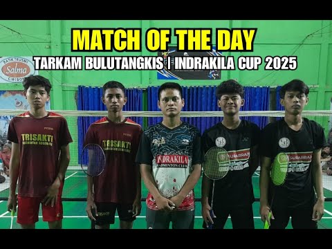 INDRAKILA CUP 2025 | Fathir/Mazlan Vs Nelson/Ghatan | Tarkam Bulutangkis | PB SBCR VS PB TRISAKTI