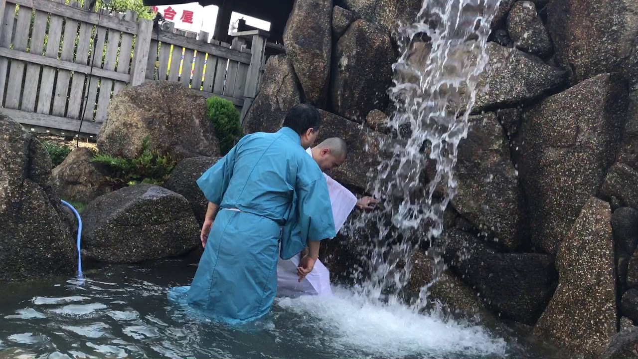 滝行が出来るお寺・愛知県東海市妙乗院　2017年7月15日