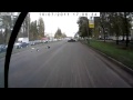 Авария в Брянске( видеорегистратор водителя автобуса) 