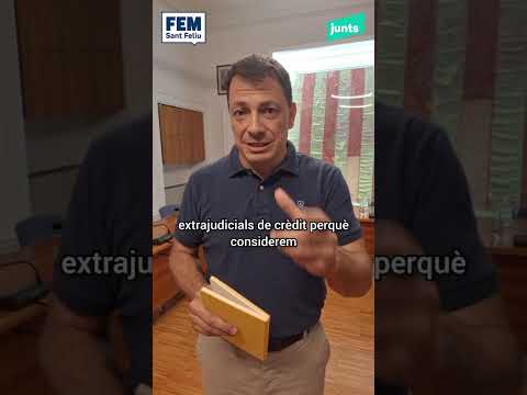 Vídeo resum Ple Agost 2026. Seguim treballant. Junts, FEM Sant Feliu!