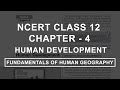 Human Development Chapter 4 Geography NCERT Class 12