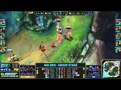 Mid-Season Invitational - CLG Vs. SUP - Xmithie Tax