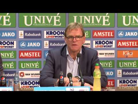 Persconferentie sc Heerenveen - PSV