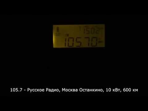 FM DX Tropo - Radio Stations from Moscow, 600 km, 11.11.2014