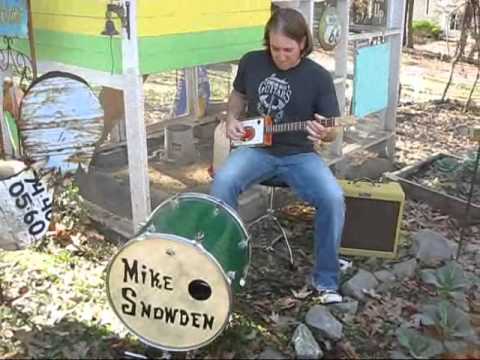 Mike Snowden Chicken Coop Blues Cigar Box Guitar STOMP