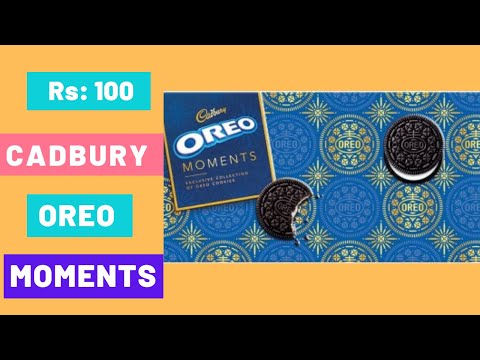 Cadbury Oreo Dipped Cookie Rs.100 | Cadbury Oreo moments | Exclusive collection of oreo | Delicious