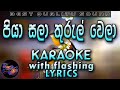 Piyasala Thurulwela Karaoke With Lyrics Without Voice