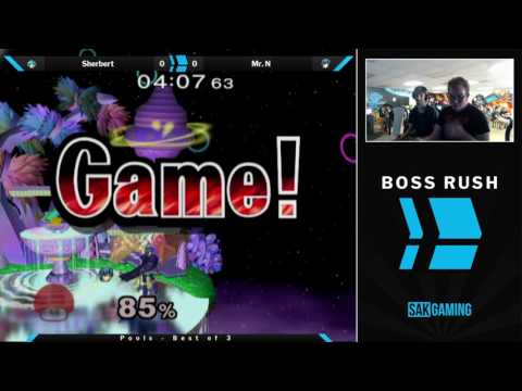 Boss Rush SmashG0D Pools - Sherbert (Peach) vs Mr. N (Marth)