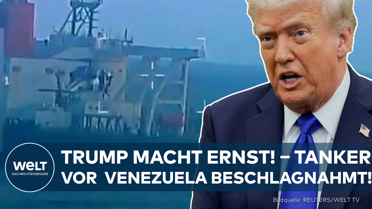 USA: Eskalation in der Karibik! – „Sehr großer Tanker“ vor der Küste Venezuelas beschlagnahmt!