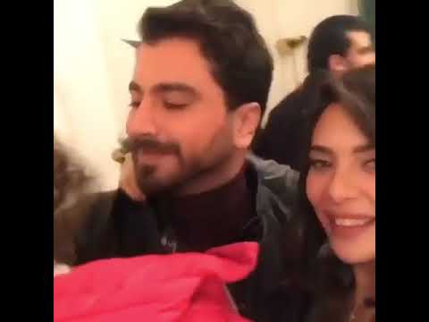 زوجة معتصم النهار تشعل انستغرام بقبلة رومانسية 