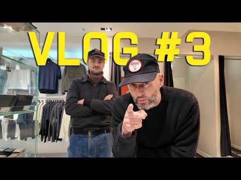The Forum Vlog 3 - London Buying Barbour, Universal Works & Columbia 👀