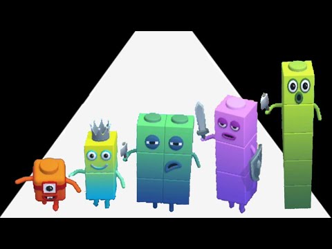 Merge NumberBlock Run 3D - Level Up Number Run Race Stack Master Merge Battle Freeplay