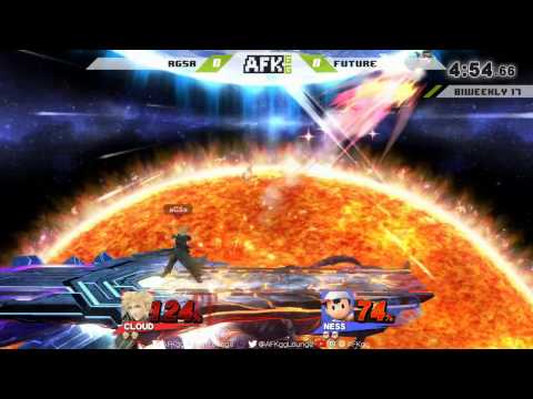 Smash Wii U - Agsa (Cloud) vs Future (Ness) - AFKgg Biweekly 17