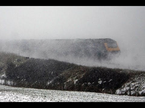 RAILWAYS AROUND BATH AS "STORM EMMA" MEETS THE "BEAST FROM THE EAST" - MARCH 2018